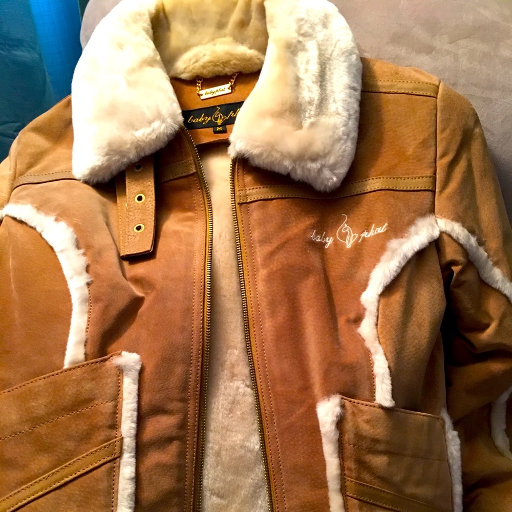 This is a jacket, baby phat and so is the hat the same name
